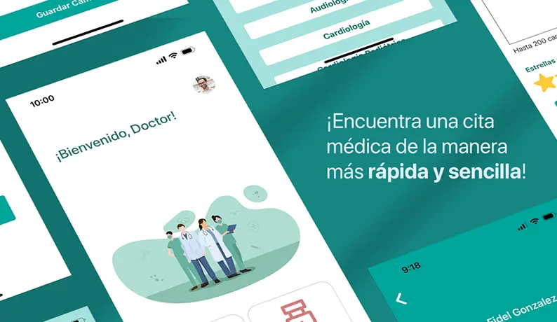 Captura de pantalla del proyecto Portafolio-Medico